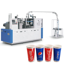 high speed hot & cold drink paper cup machine China